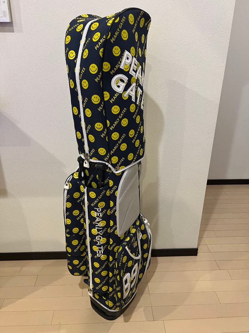 【りんりん】レアPEARLY GATES スマイリーフェイス柄