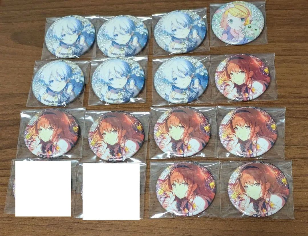 プロセカ　奏　みのり　リン　缶バッジ