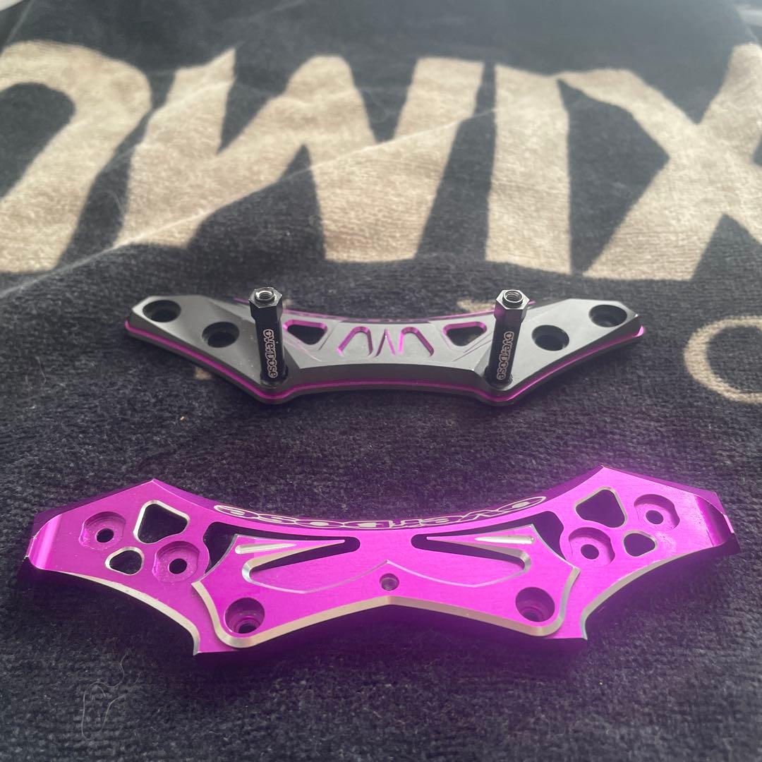 overdose アルミフロントバンパー 2個セット