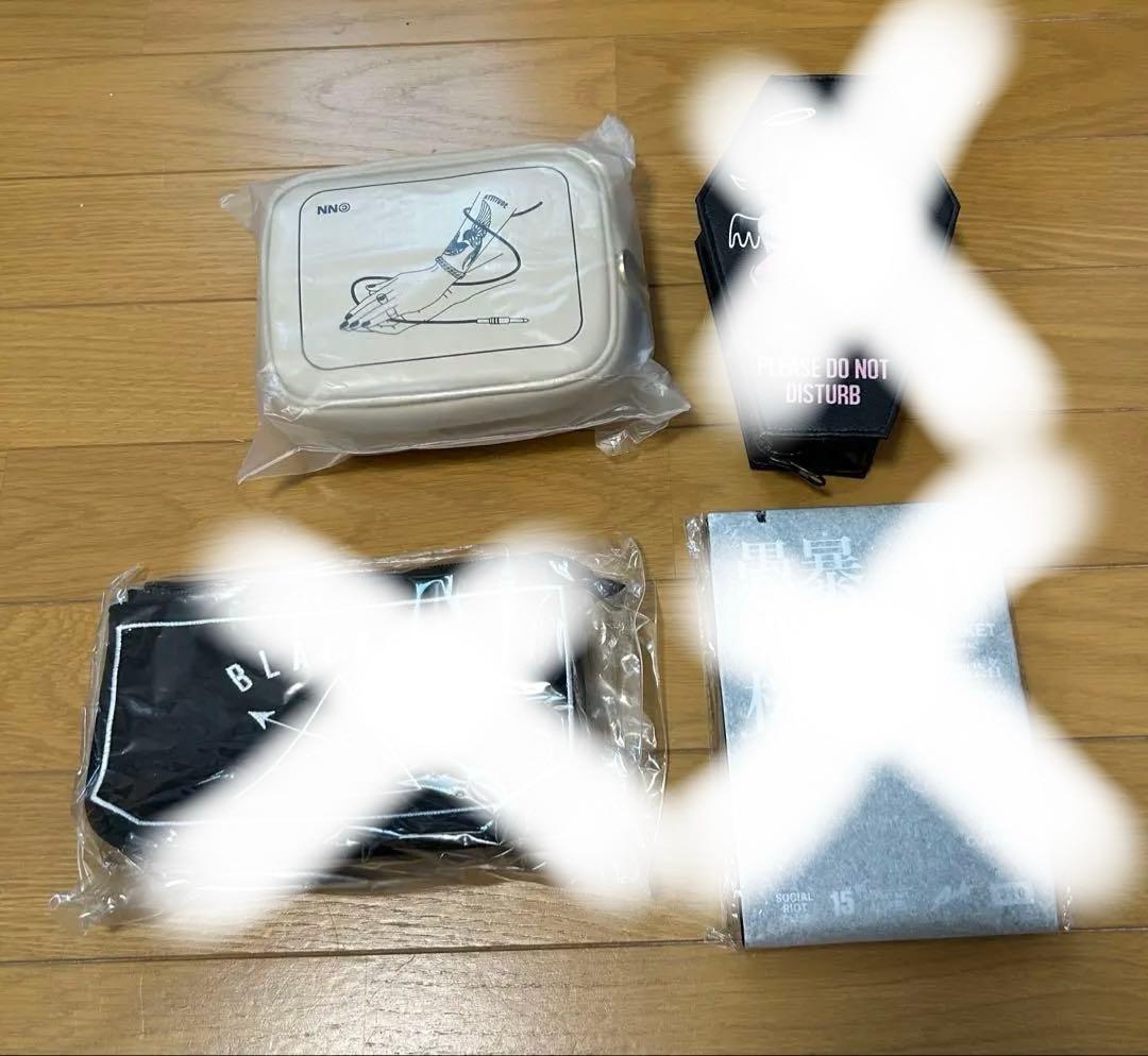 the GazettE ポーチ　ミラー　セット