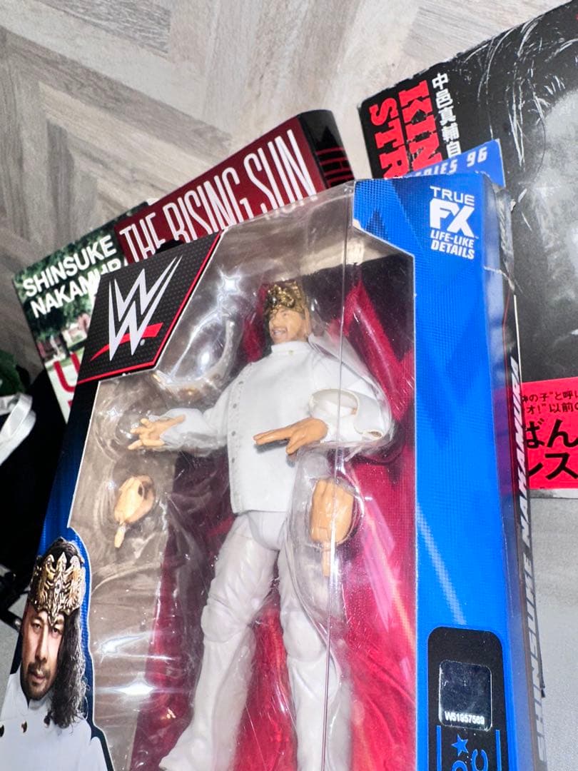 中邑真輔　フィギュア　自伝4冊セット