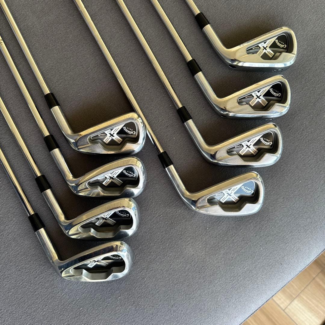 キャロウェイx tour 3〜P 8本 名器　レア！