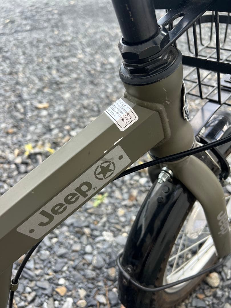Jeep ジュニアバイク オリーブグリーン