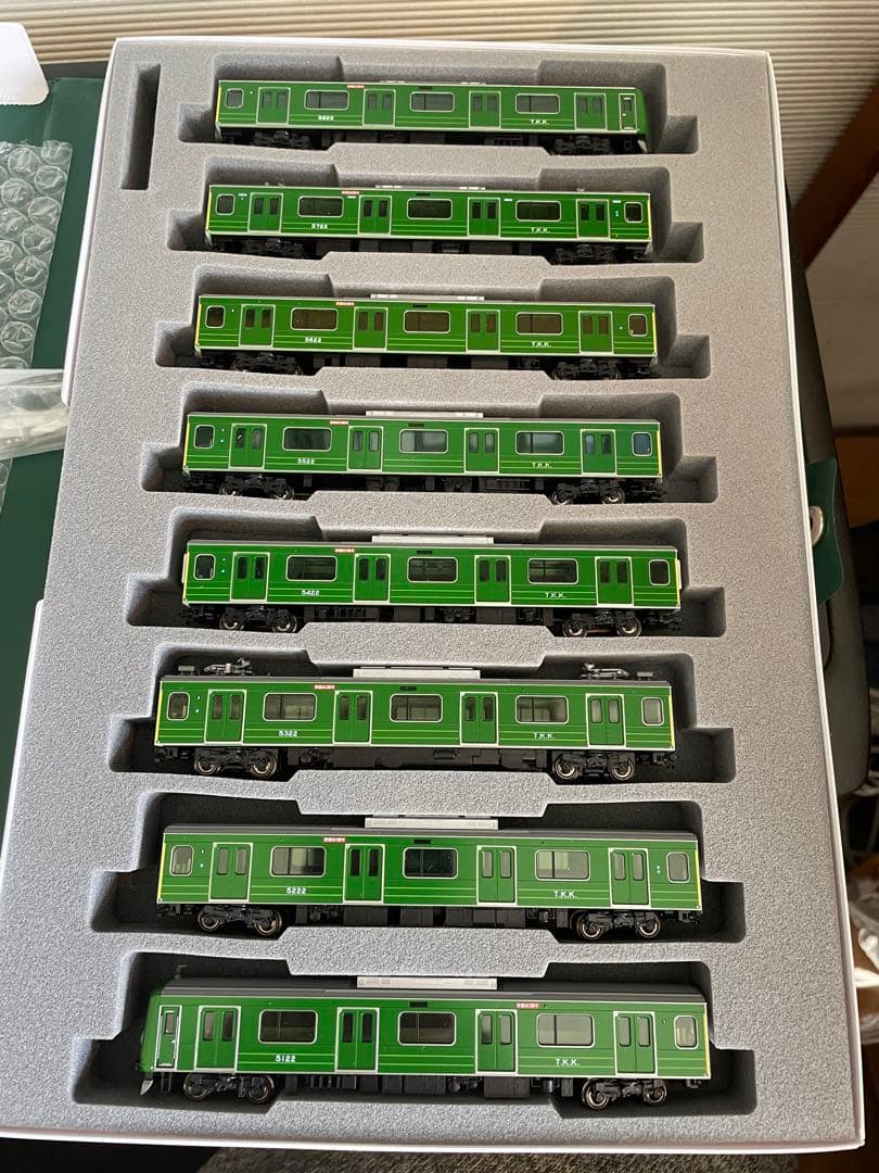 KATO 東急電鉄5000系 青ガエルラッピング 8両編成