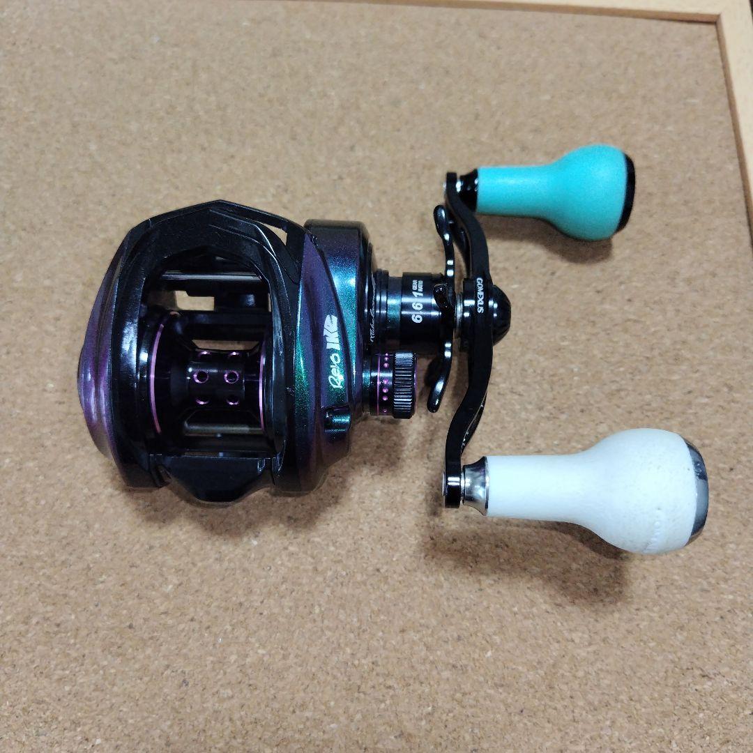 アブガルシア　レボIKE　ローギア右ハンドル（ゴメクサスハンドル）