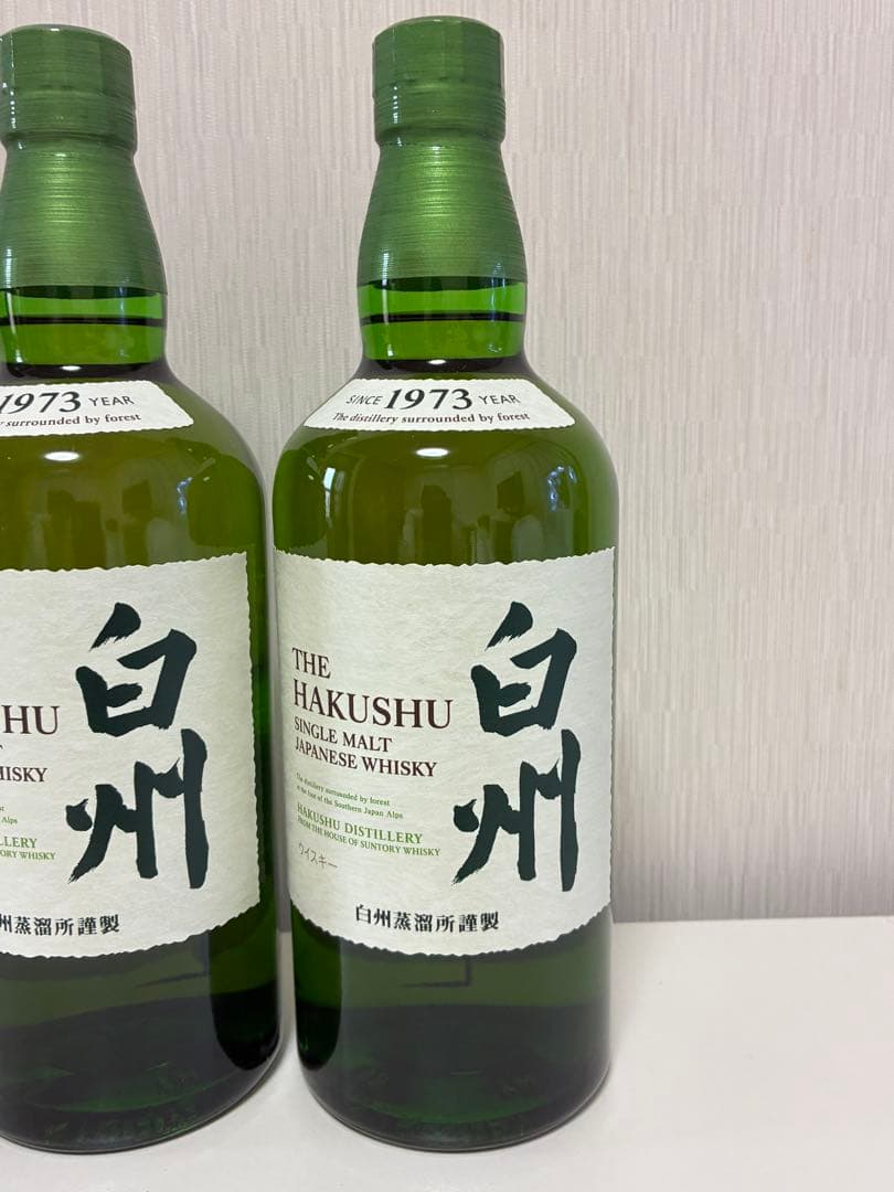 サントリー シングモルト ウイスキー 白州 700ml ４本セット 新品 未開栓