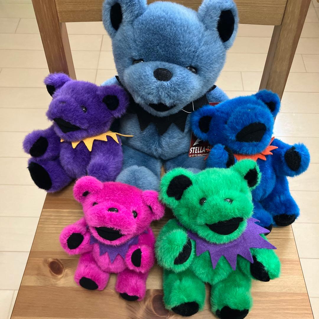 グレイトフルデッド デッドベア5体セット