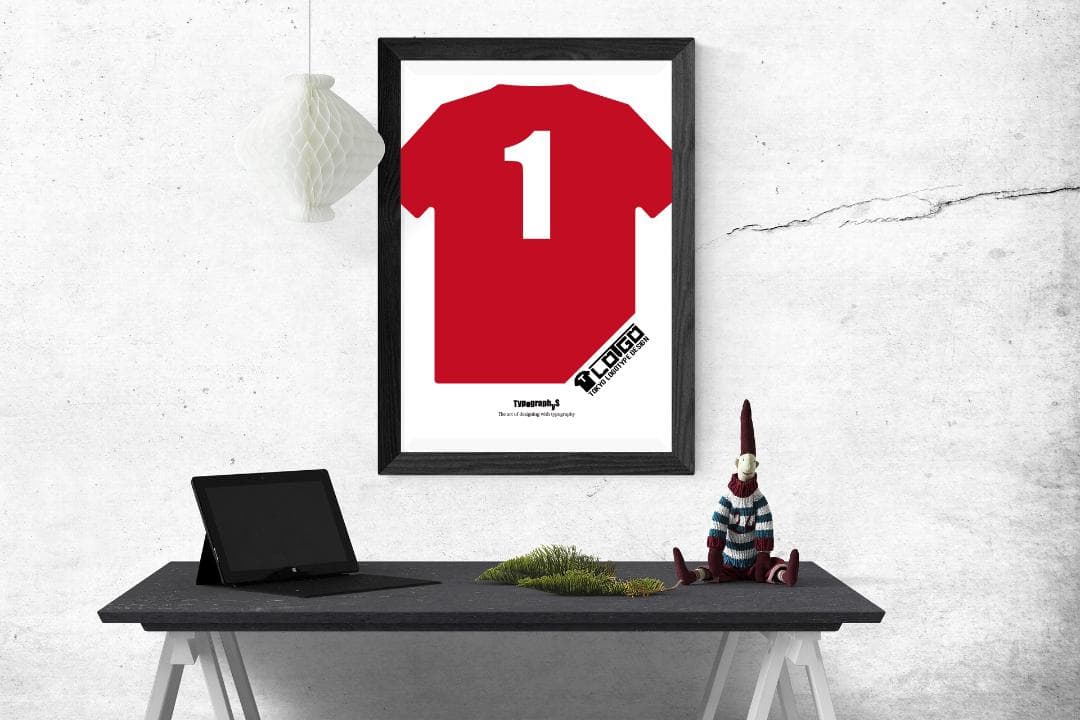 【A2】TYPOGRAPHYSアートポスター（大型A2サイズ）#7540