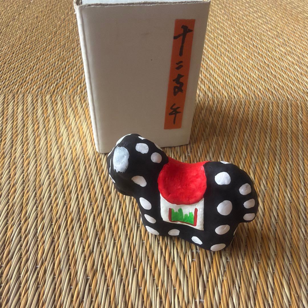 加藤廉兵衛 馬 北条土人形 干支 れんべい人形