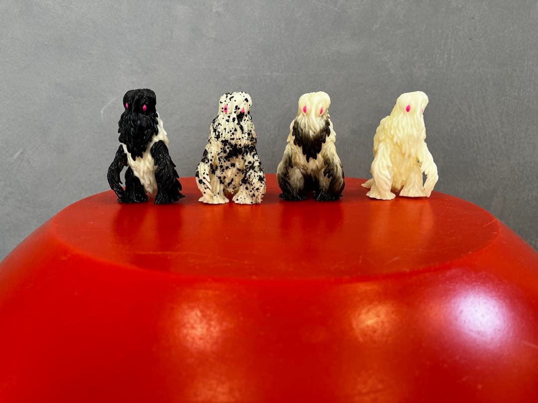 ccp ヘドラ　4体セット　蓄光　誌上限定品