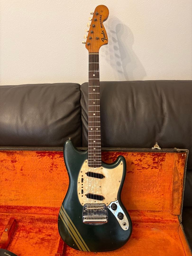 ギター 1971 Fender Mustang Competition Burgundy