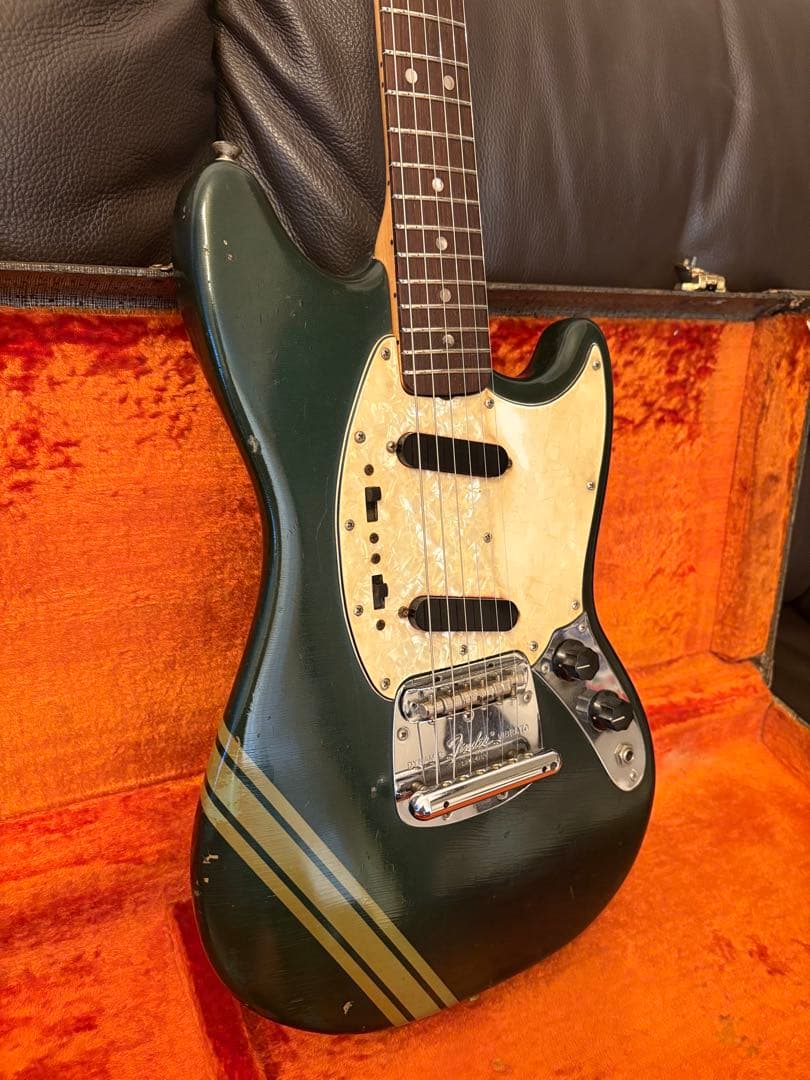 ギター 1971 Fender Mustang Competition Burgundy