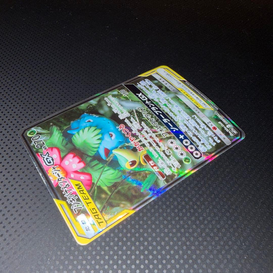 美品 フシギバナ＆ツタージャGX かがやくつる SR SA