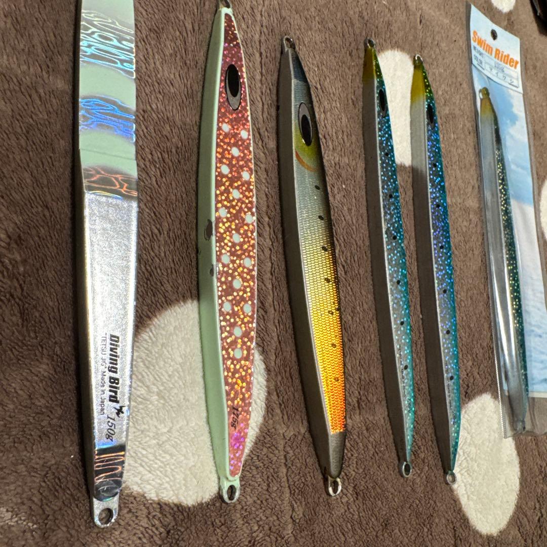 ネイチャーボーイズ　鉄ジグ　メタルジグ 6個セット 多色