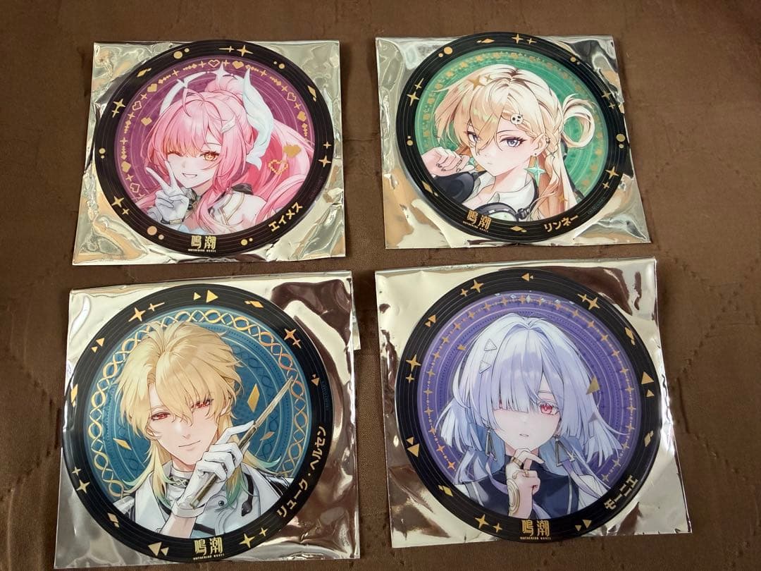 鳴潮 アクリルコースター コンプセット クリアファイル付き 池袋