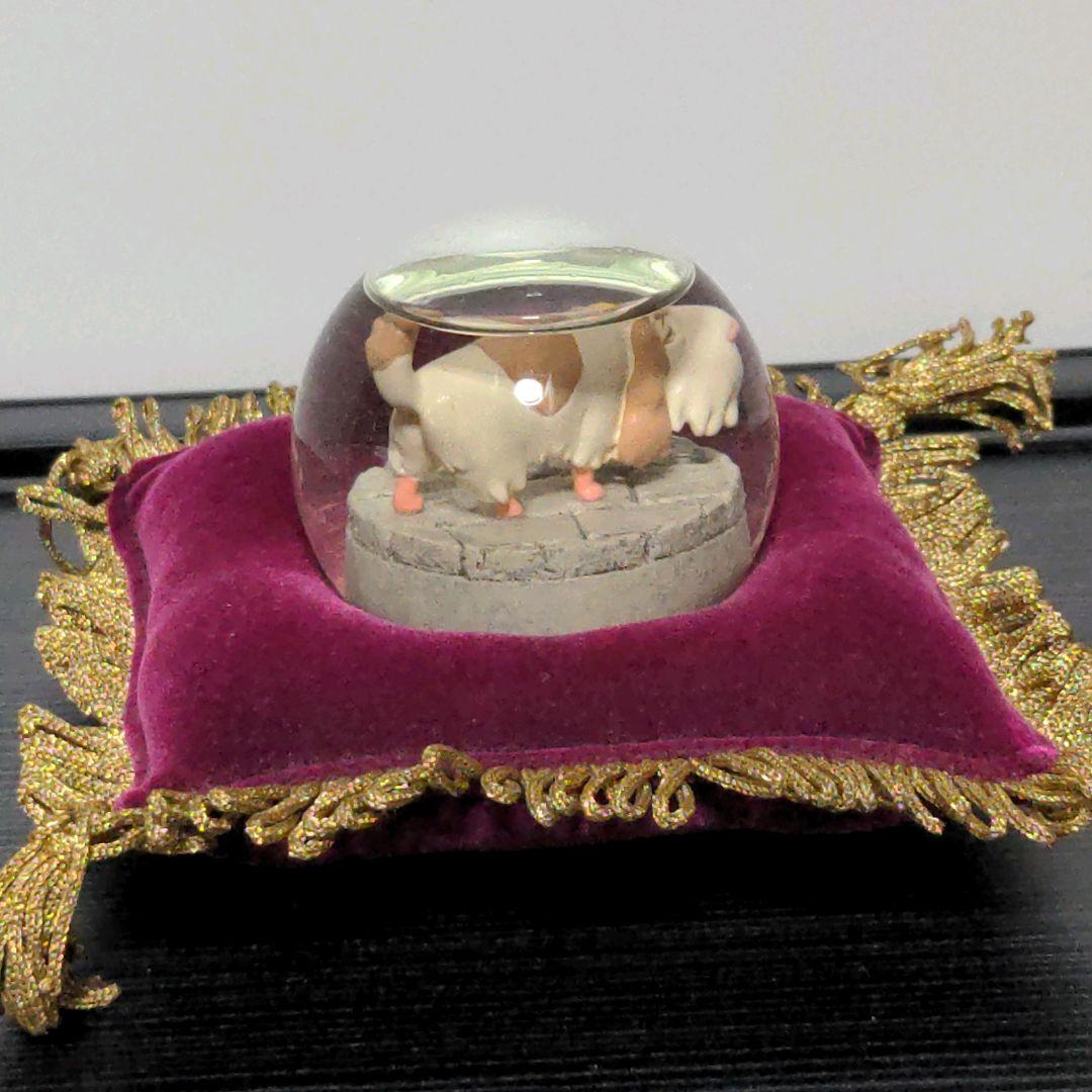 スタジオジブリ ハウルの動く城 ヒン 水晶 スノードーム スノーグローブ　レア