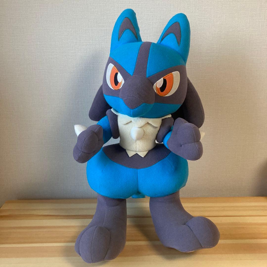 超レア　ポケモン一番くじ2005年　ルカリオ ぬいぐるみ 約50cm