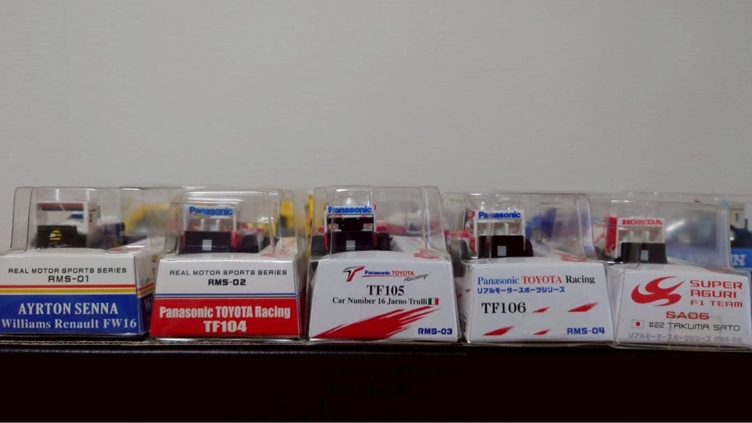 リアルモータースポーツセット　トヨタ　ウィリアムズルノー　ホンダ　アグリ10台