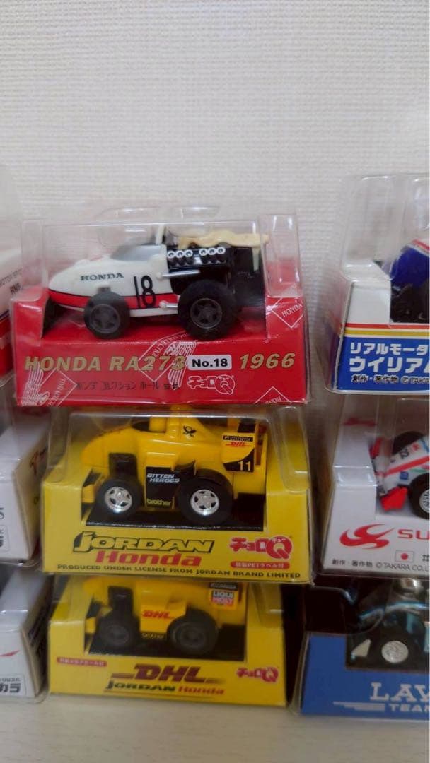 リアルモータースポーツセット　トヨタ　ウィリアムズルノー　ホンダ　アグリ10台