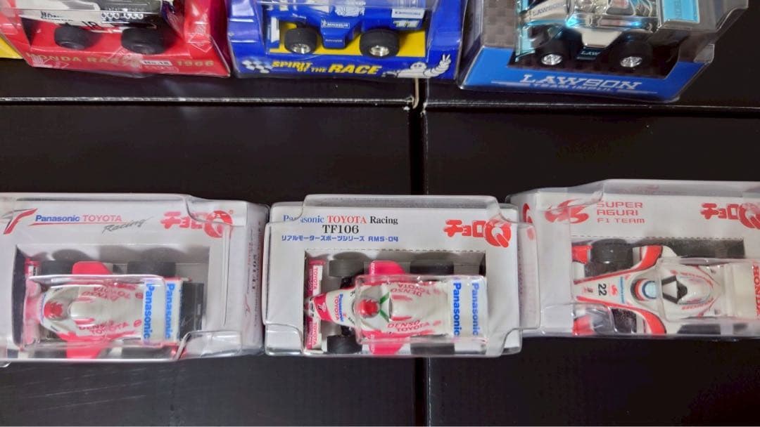 リアルモータースポーツセット　トヨタ　ウィリアムズルノー　ホンダ　アグリ10台