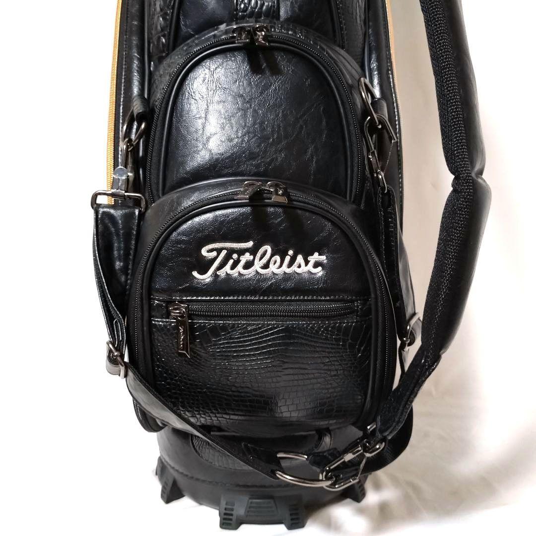 美品　Titleist　タイトリスト　キャディバック　ゴルフバッグ　3点式