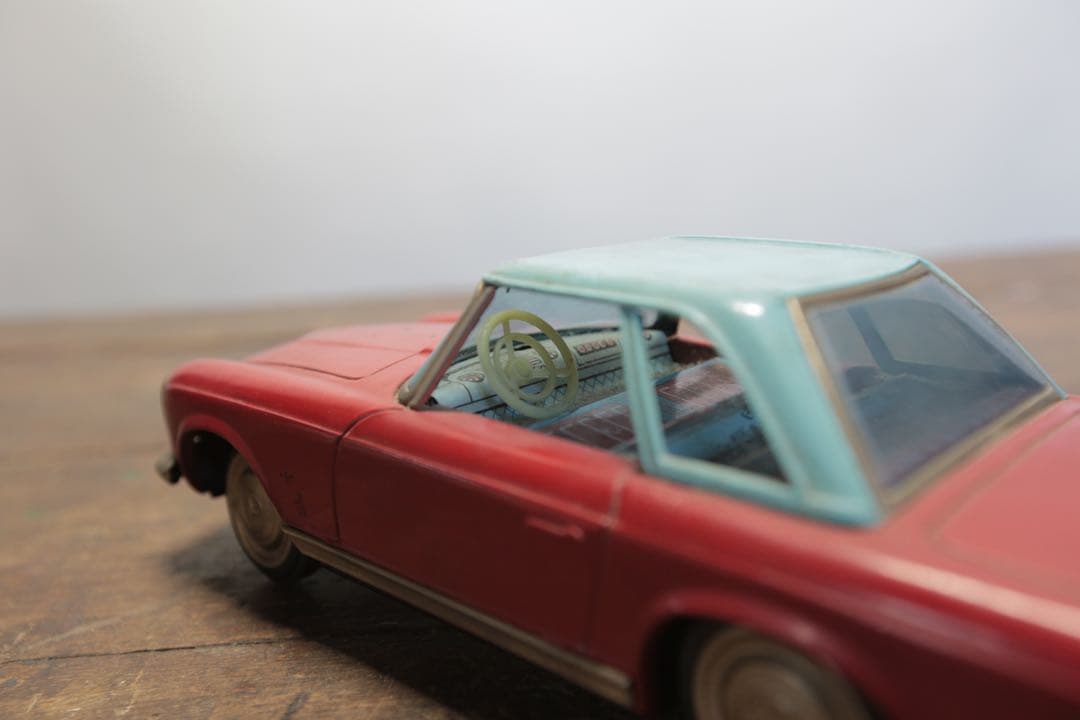 吉屋製 KOブリキ自動車 メルセデスベンツ230SL