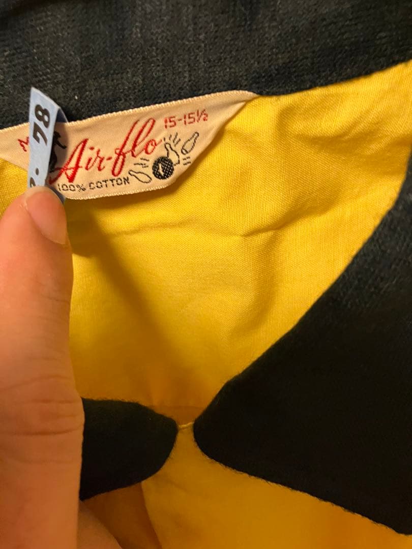 ♦️60年代Air FloヴィンテージボーリングシャツMサイズ♦️