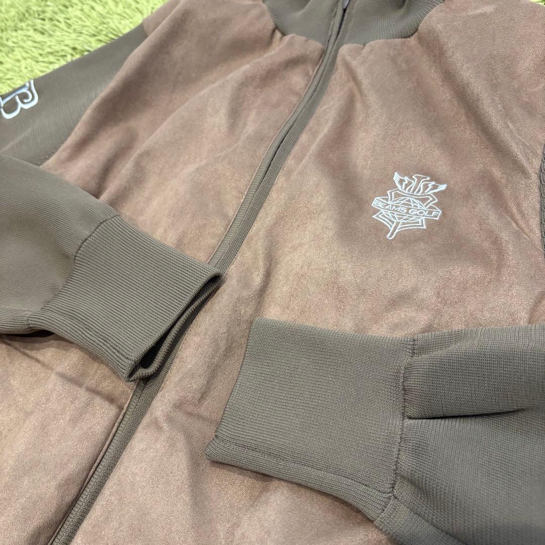 BEAMS GOLF ビームスゴルフ ジャケット アウター ブルゾン 異素材 S