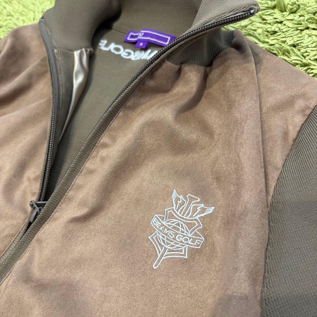 BEAMS GOLF ビームスゴルフ ジャケット アウター ブルゾン 異素材 S