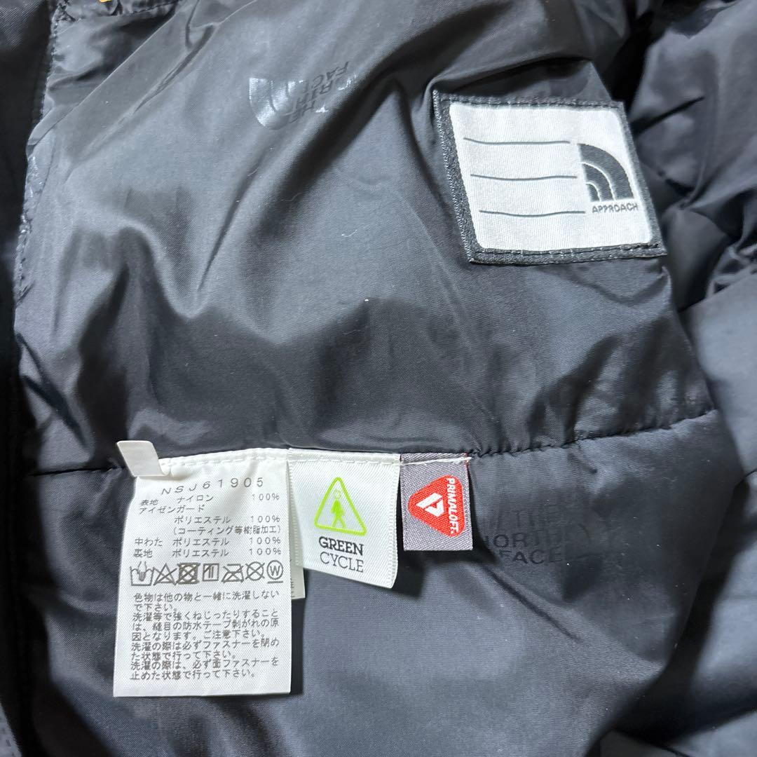THE NORTH FACE 子ども用スキーオーバーオール ブラック　新品