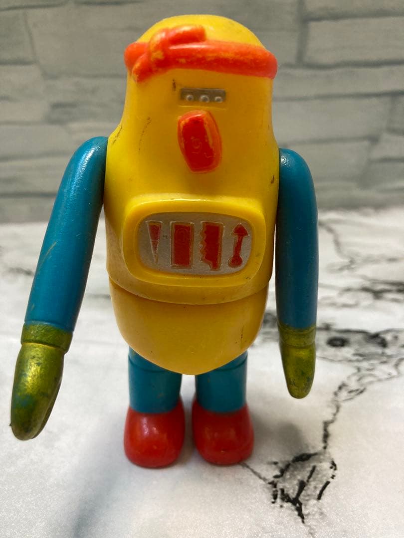 【お宝当時モノ】値引き　がんばれ！ロボコンソフビ