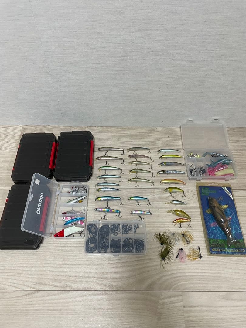 フラッシュミノー、スティッキー1、マーシュ1、ダイソルアー等セット販売