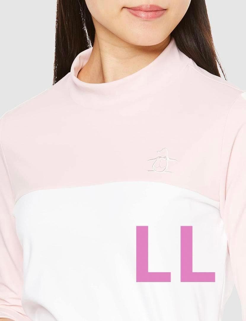 [マンシングウェア] 長袖シャツ 防透 吸汗速乾 UPF50+ モックネックLL