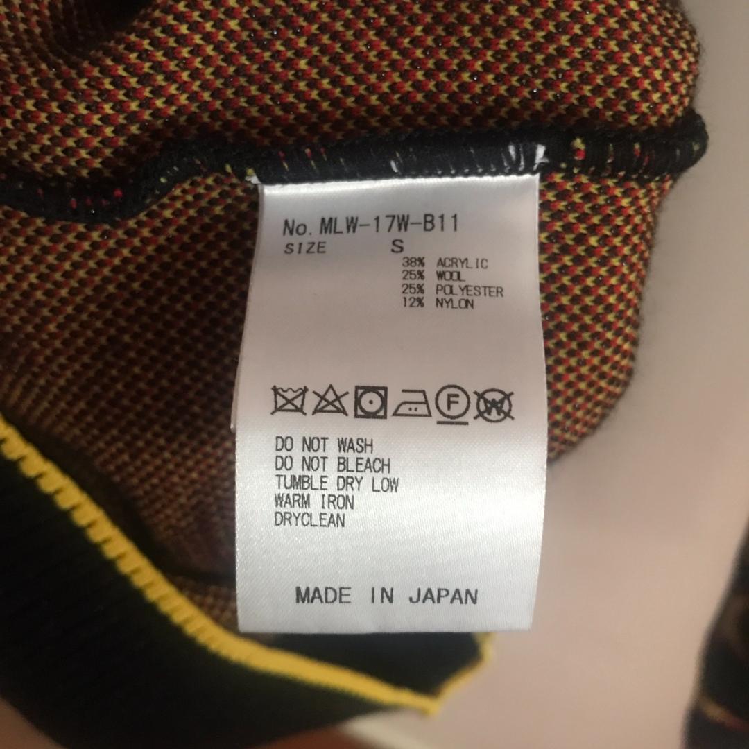 マークアンドロナ ニット セーター 星柄 レディース スカル