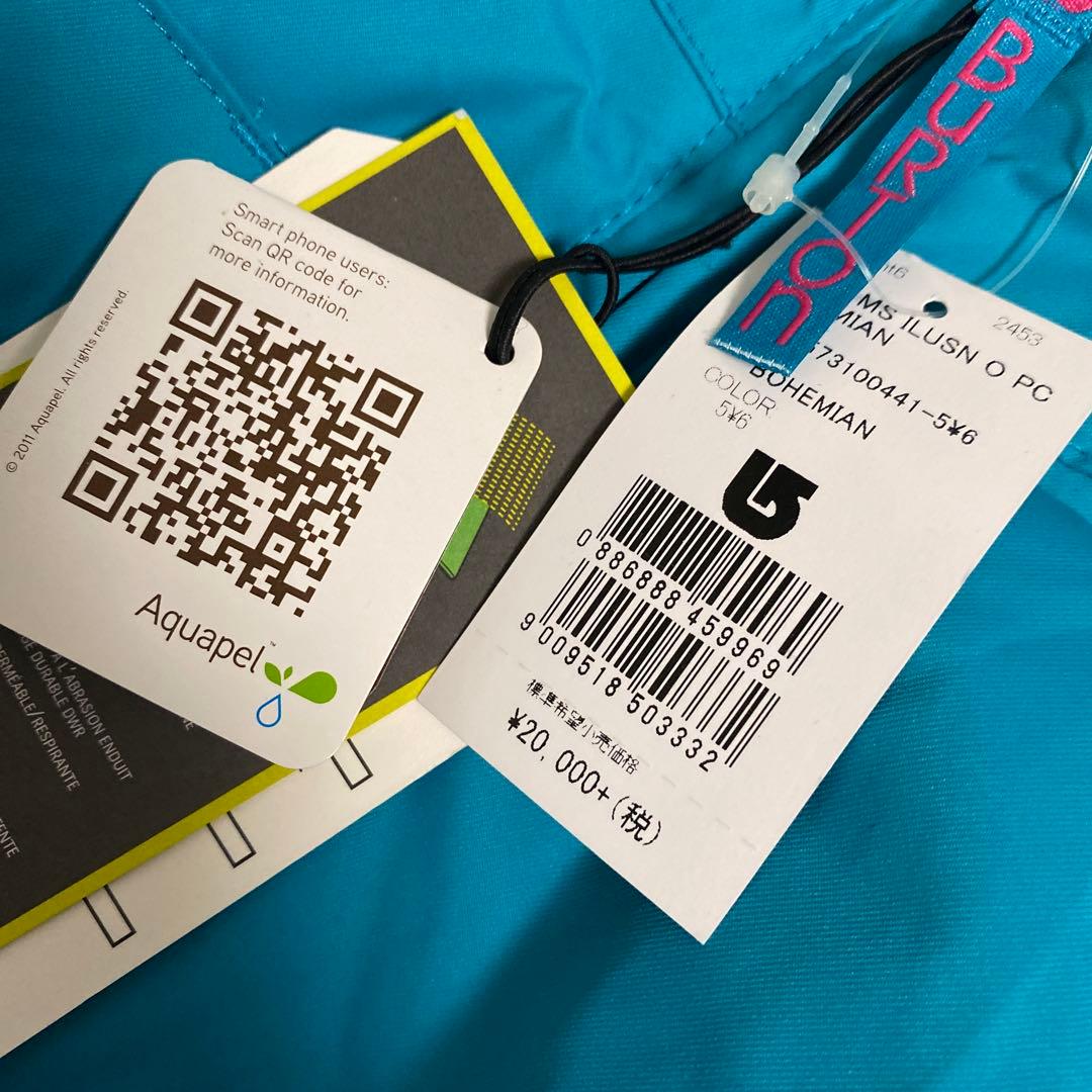 新品未使用　バートン　スノボウェア　ジャンプスーツ　つなぎ120ぐらい　ガールズ