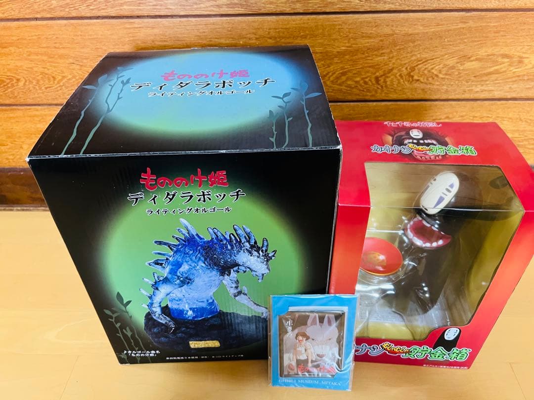 もののけ姫　ディダラボッチ　ライティングオルゴール　カオナシ　千と千尋　新品未開