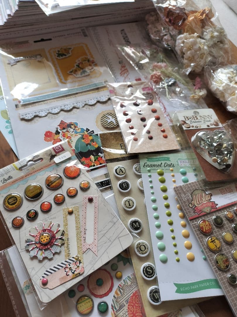 スクラップブッキングキット　１２インチペーパー