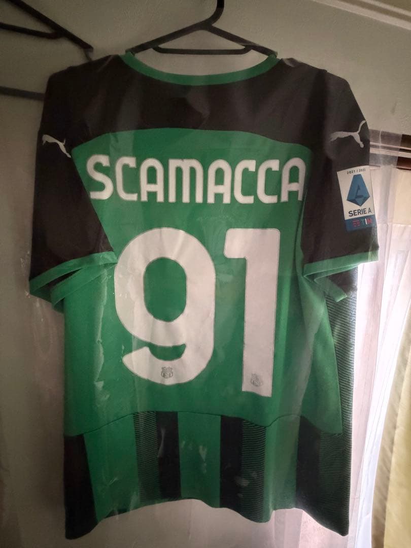 ジャンルカスカマッカ　サッスオーロ　ユニフォーム　Scamacca プーマ