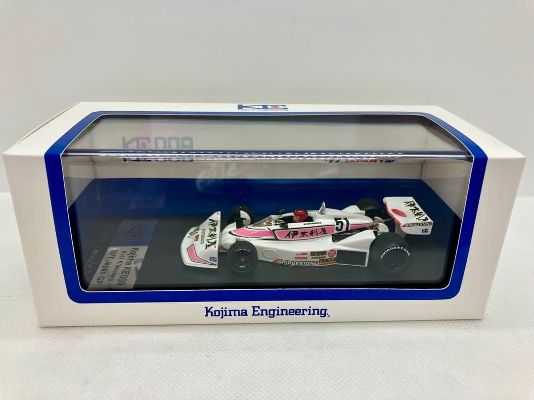 新品★コジマ KOJIMA KE009★高原敬武★1977F1日本GP★1/43