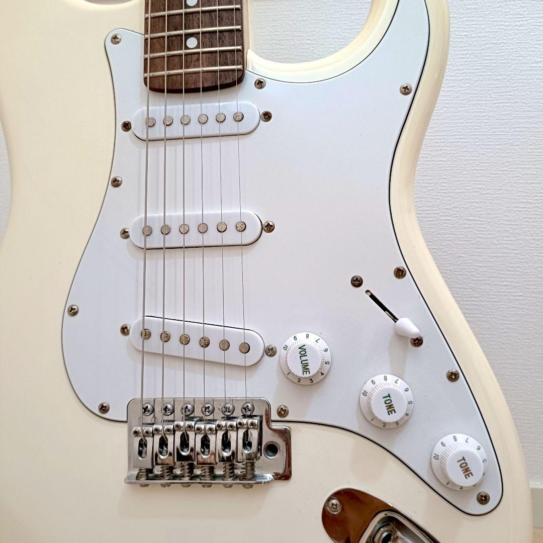 メンテ済｜Bacchusストラトキャスター ホワイト