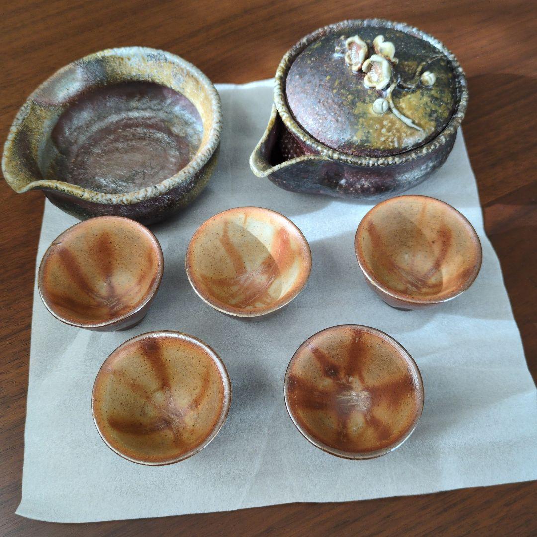 備前　入江光人司さんの茶器