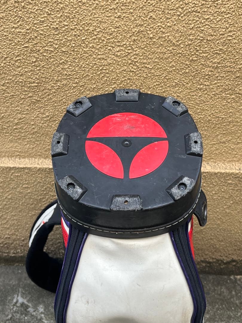 Taylor Made キャディバッグ 白/黒/赤/紫　ビンテージ　オールド