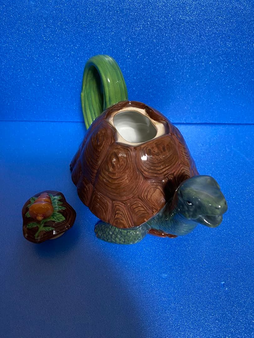 【限定品】ミントン　マジョリカコレクション　タートルティーポット