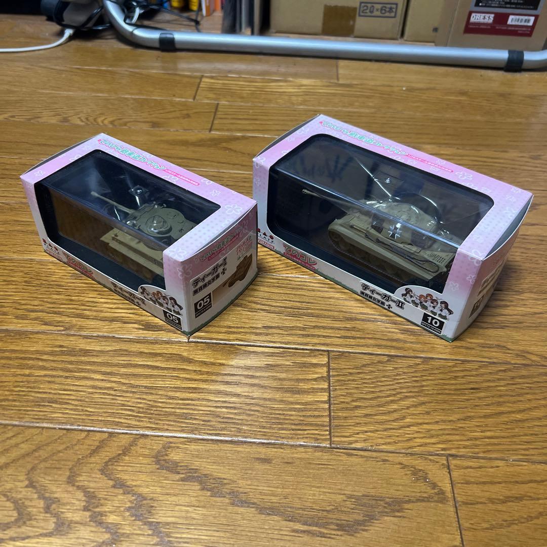 ガールズ&パンツアー 手のひら戦車道 ティーガー(セット品)