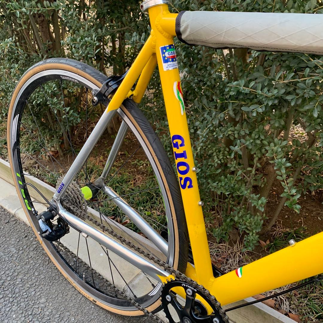GIOS ジオス 街乗り 完成車 フロントラック ロードバイク クロスバイク