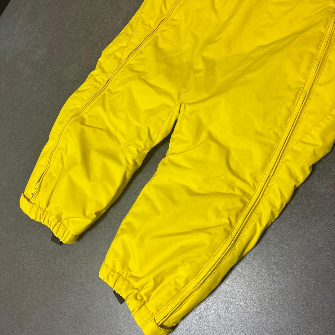 mont-bell 子供用スキーウェア イエロー　80