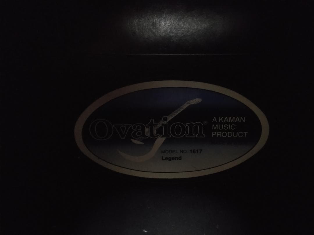 め*ぐ様 Ovation 1617 レジェンド　CUSTOM　1977製　極美品