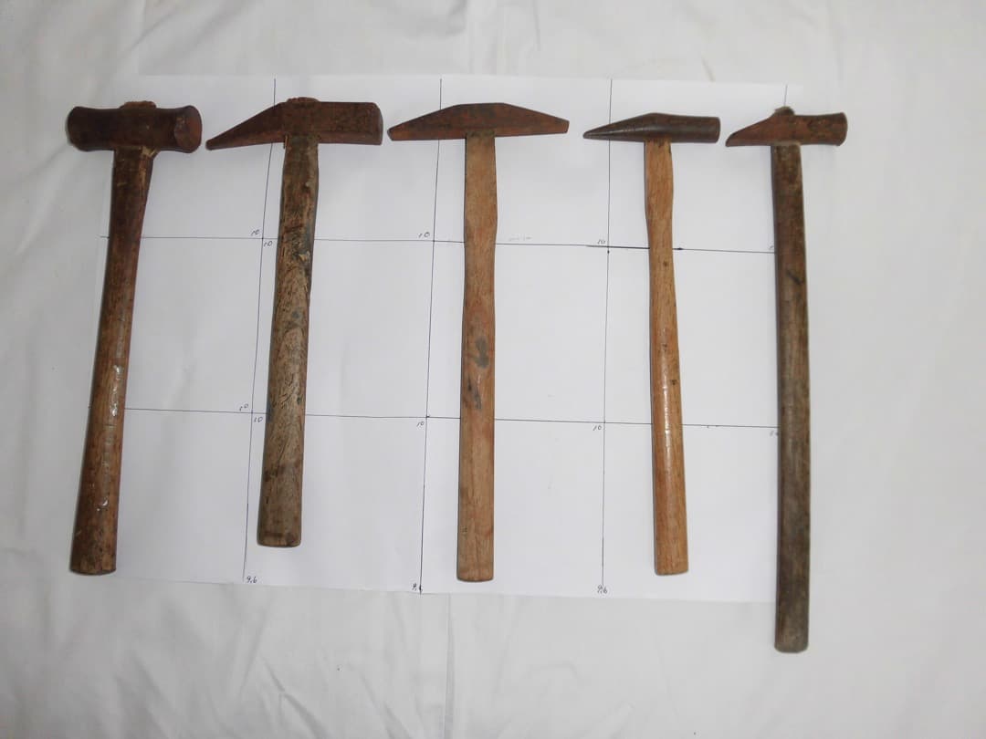 骨董品、昭和レトロ、アンティーク　金槌、歯槌