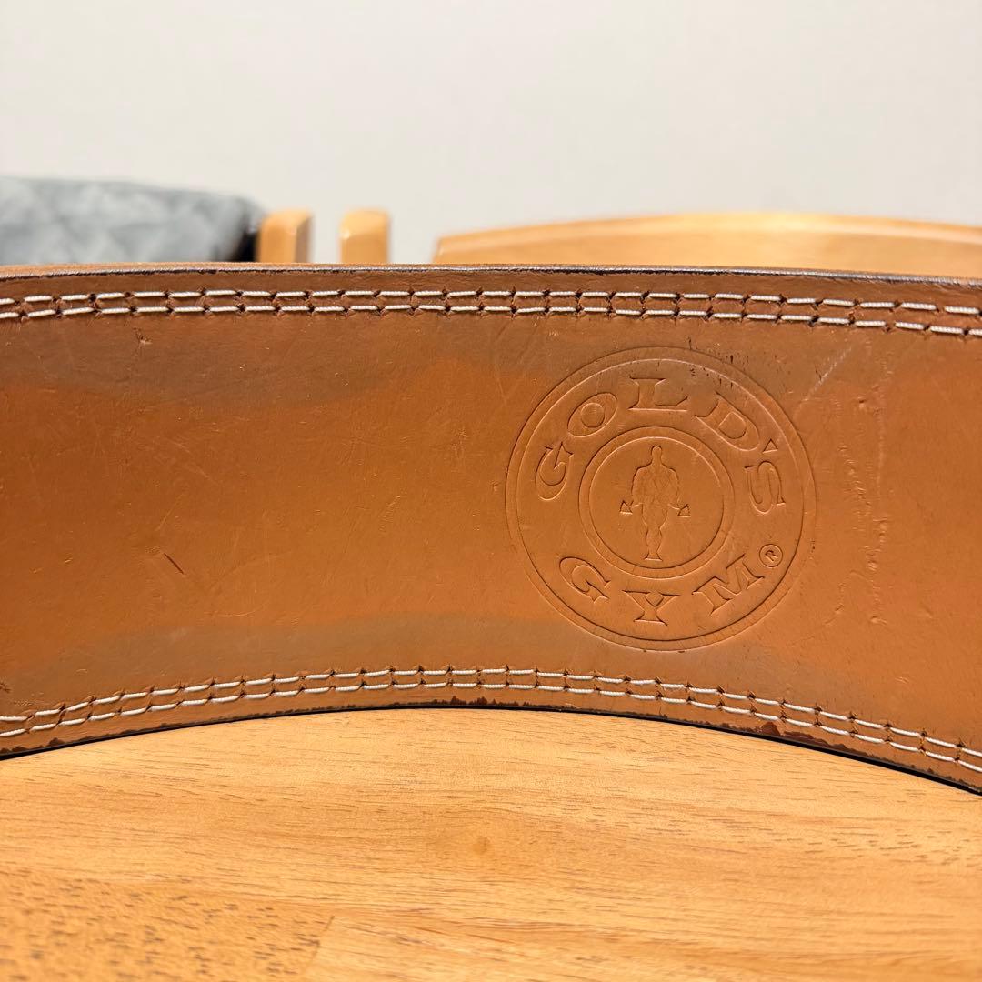ゴールドジム　プロレザーベルト　Lサイズ
