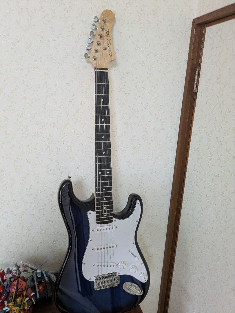 PHOTOGENIC ブルー　フォトジェニック　エレキギター